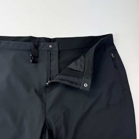 Free Country Men’s 3XLT Black Softshell Ski Pants Snow Water Resistant Snowboard - Picture 3 of 11